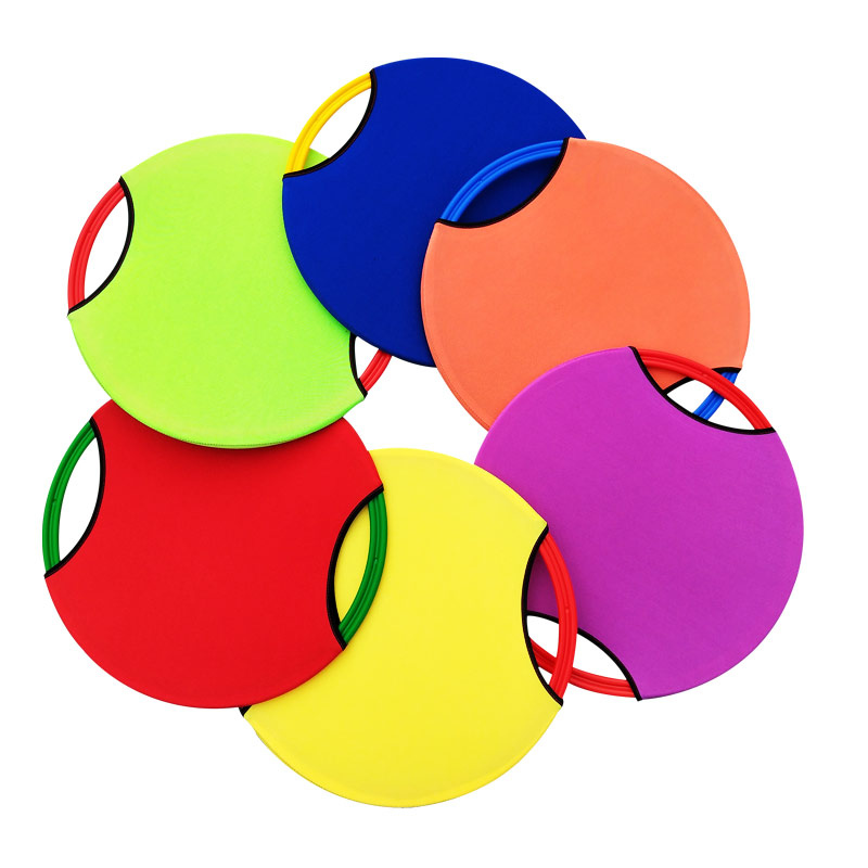 2x Sprung-Discs Paddle Ball Spiel